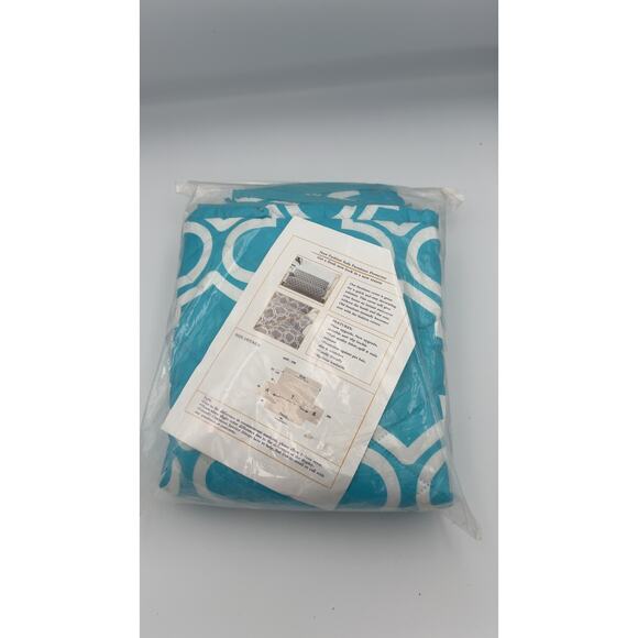 Light Blue and White Sofa Cover *NEW IN ORIGINAL PACKAGE* - Picture 1 of 4